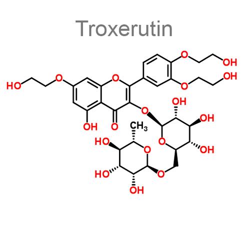 compoñente da composición Neoveris - troxerutina